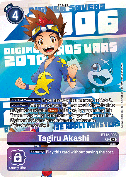 BT12-096, R, Tagiru Akashi (25th Anniversary Set [PB20])