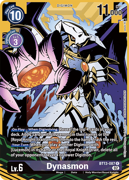 BT13-087 R, Dynasmon (Alternate Art)