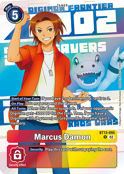 BT13-095 R, Marcus Damon (25th Anniversary Set [PB20])