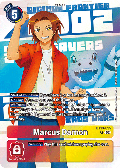 BT13-095 R, Marcus Damon (25th Anniversary Set [PB20])