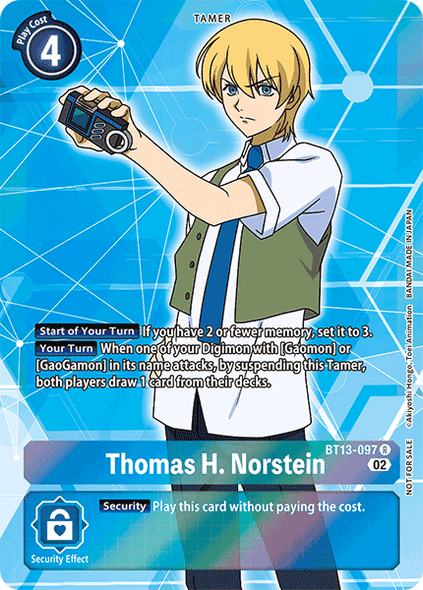 BT13-097 R, Thomas H. Norstein (Box Topper)