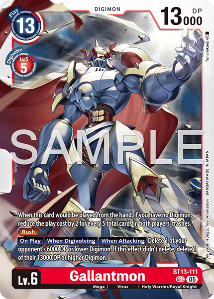 BT13-111, SEC, Gallantmon (AD1 Reprint)