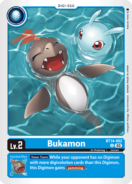 BT14-002, UC, Bukamon