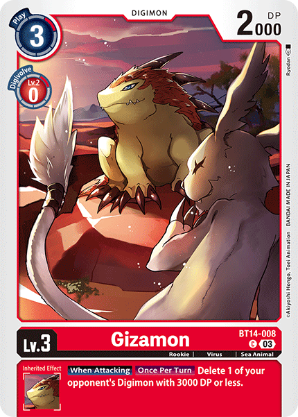 BT14-008, C, Gizamon