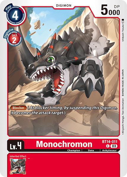 BT14-011, C, Monochromon