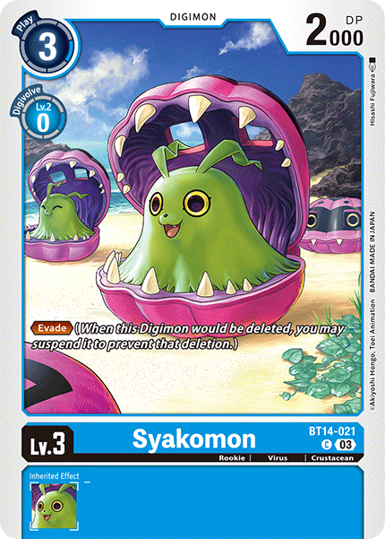 BT14-021, C, Syakomon