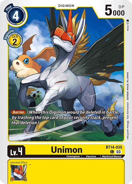 BT14-035, C, Unimon