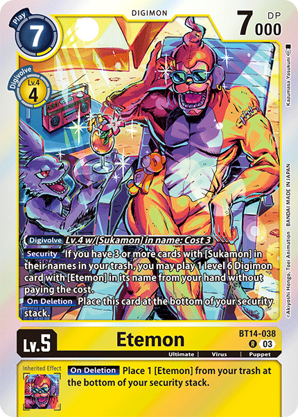 BT14-038, R, Etemon