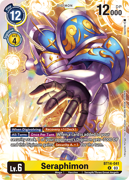 BT14-041, R, Seraphimon