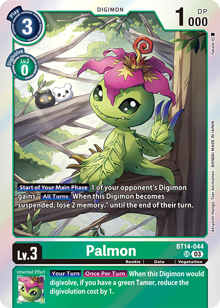 BT14-044, SR, Palmon