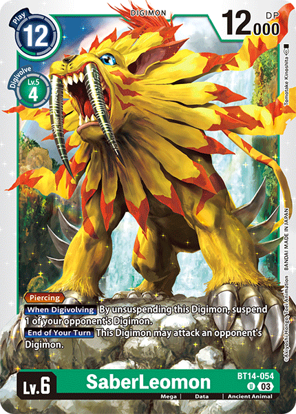 BT14-054, UC, SaberLeomon