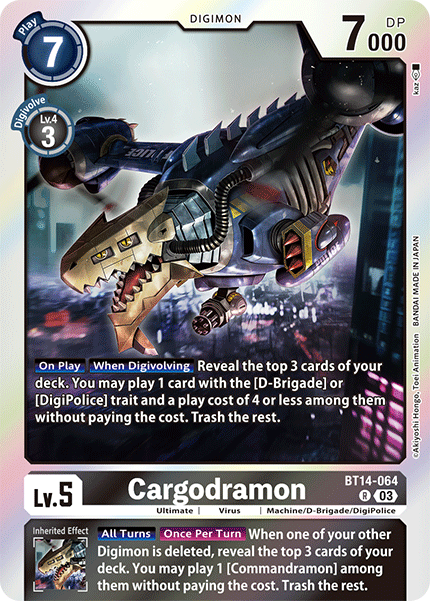 BT14-064, R, Cargodramon