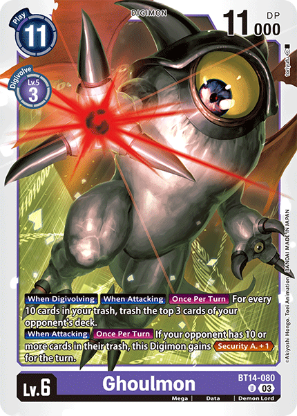 BT14-080, UC, Ghoulmon