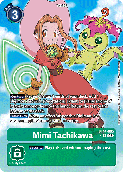 BT14-085, R, Mimi Tachikawa (Altnerate Art)