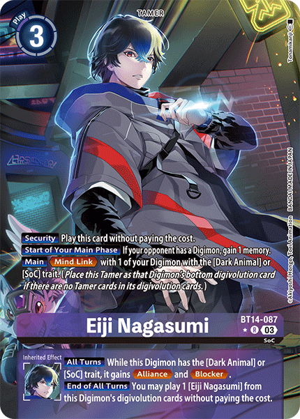 BT14-087, R, Eiji Nagasumi (Altnerate Art)