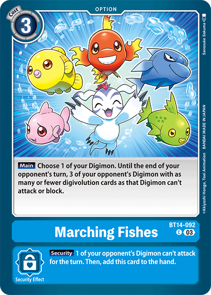 BT14-092, C, Marching Fishes