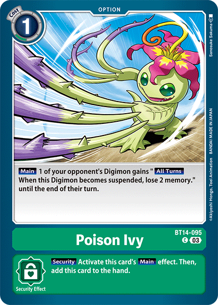 BT14-095, C, Poison Ivy