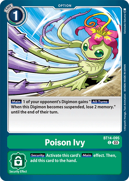 BT14-095, C, Poison Ivy
