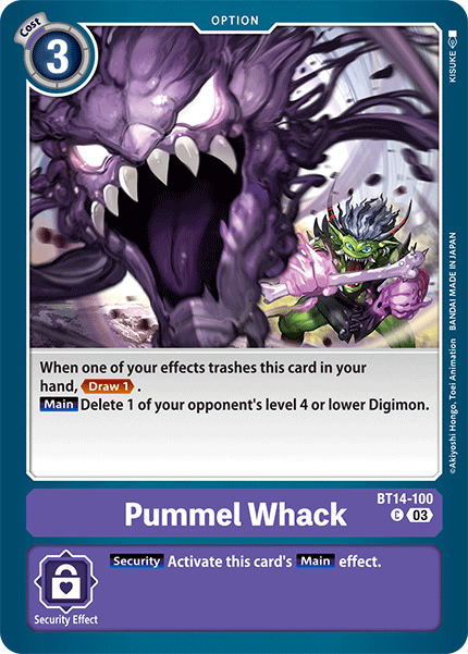 BT14-100, C, Pummel Whack