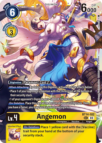 BT14-102, SEC, Angemon