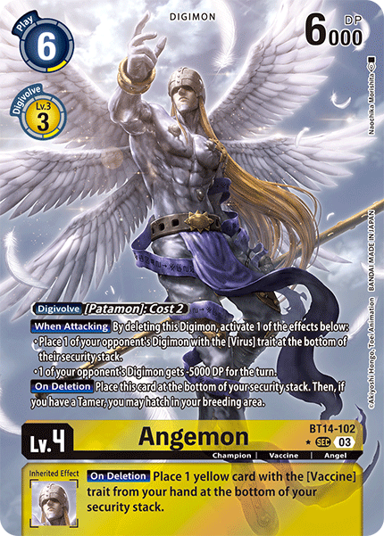 BT14-102, SEC, Angemon (Altnerate Art)