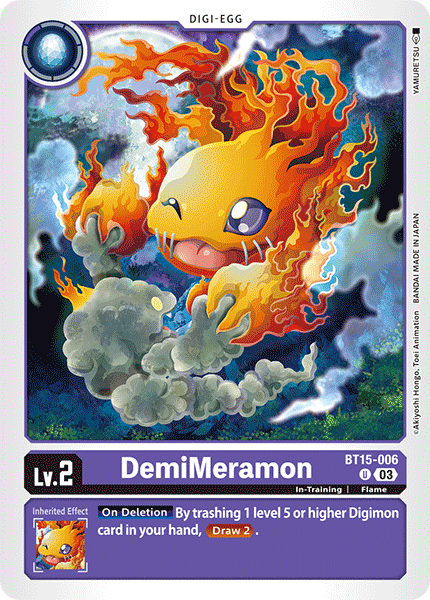 BT15-006, U, DemiMeramon