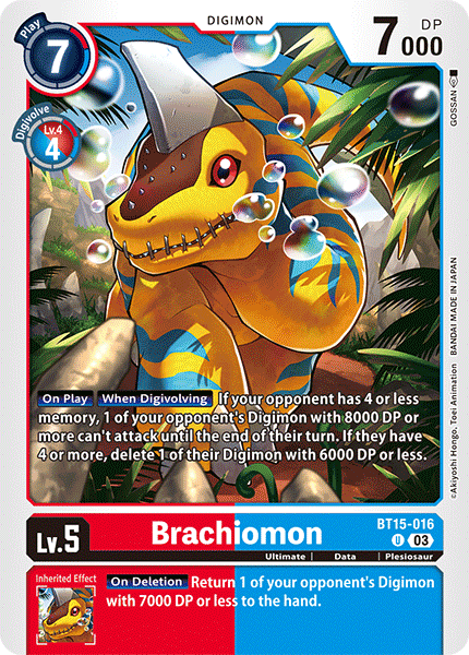 BT15-016, U, Brachiomon