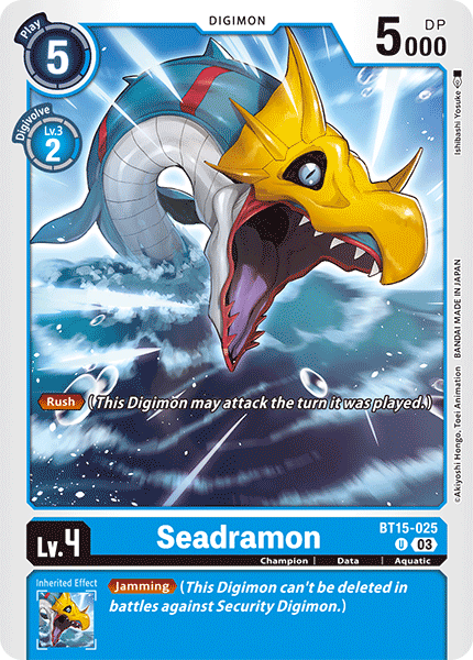 BT15-025, U, Seadramon