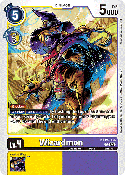 BT15-036, C, Wizardmon