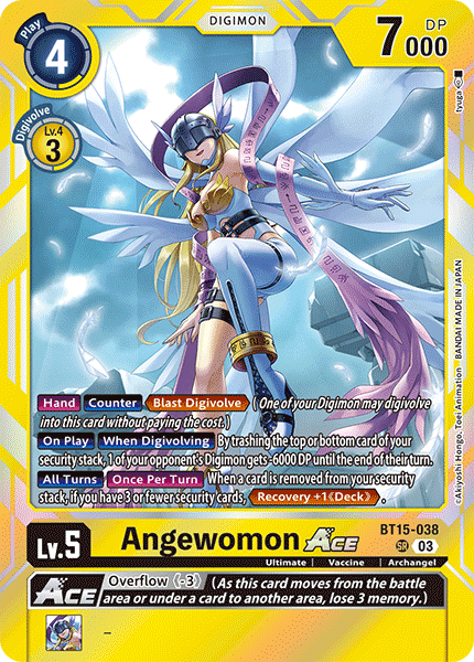 BT15-038, SR, Angewomon ACE