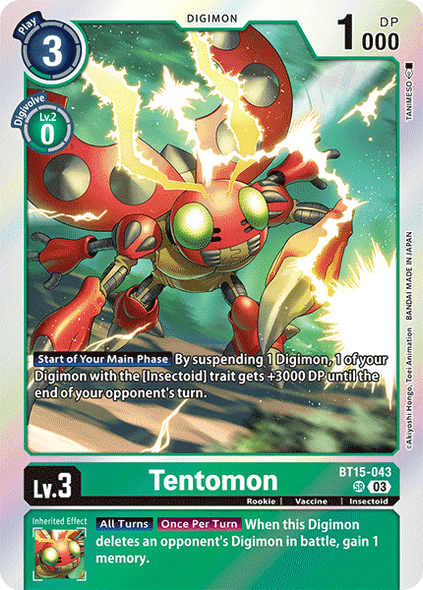 BT15-043, SR, Tentomon