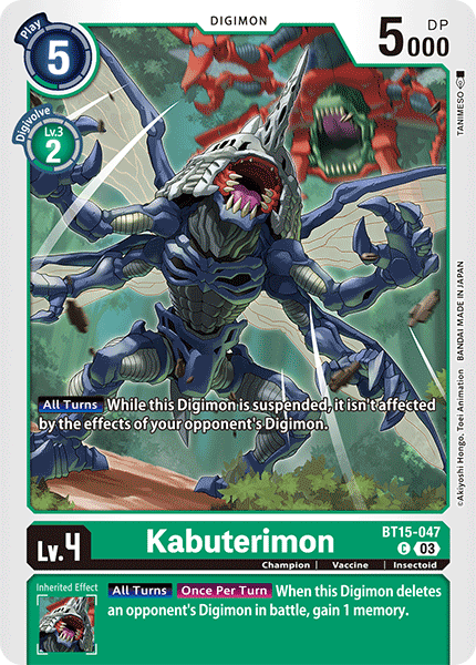 BT15-047, C, Kabuterimon