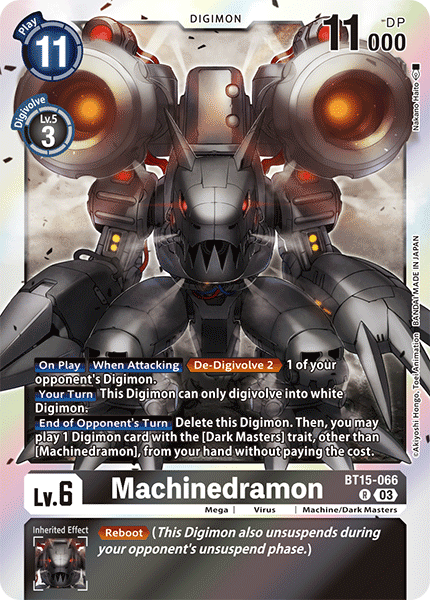 BT15-066, R, Machinedramon