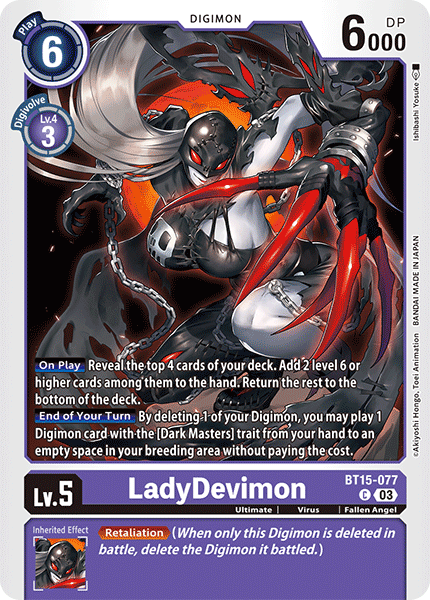 BT15-077, C, LadyDevimon