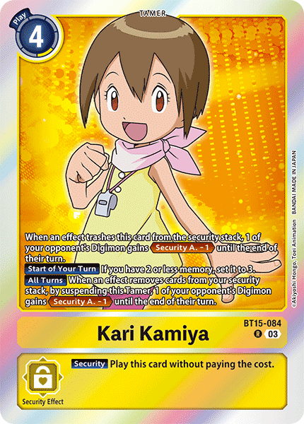 BT15-084, R, Kari Kamiya