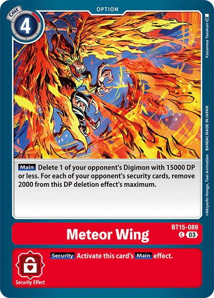 BT15-089, C, Meteor Wing