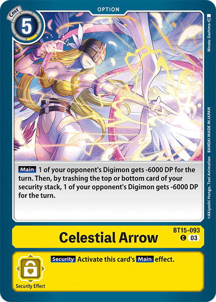 BT15-093, C, Celestial Arrow