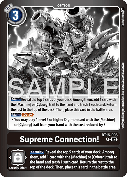 BT15-096, R, Supreme Connection (LM08 Reprint)