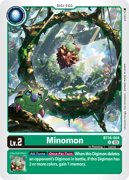 BT16-004, UC, Minomon