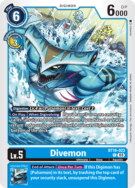 BT16-023, C, Divemon