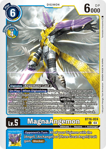 BT16-024, UC, MagnaAngemon