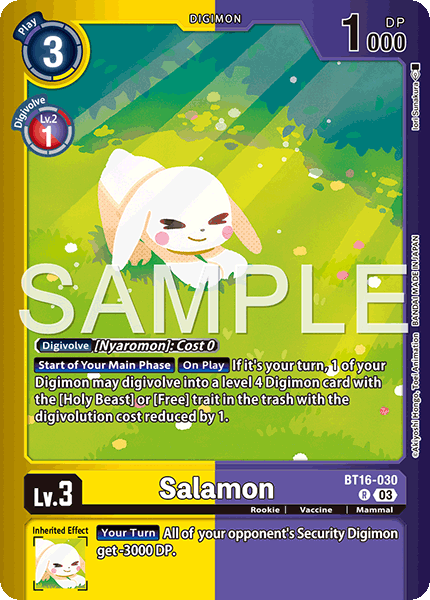 BT16-030, R, Salamon (LM06 Version)