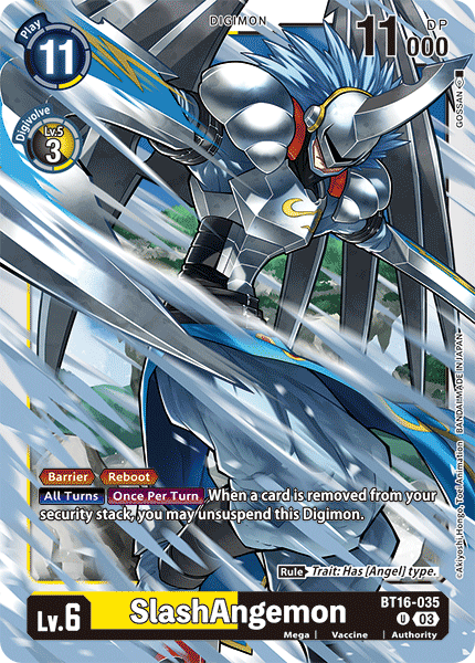 BT16-035, UC, SlashAngemon