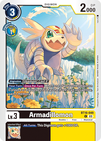 BT16-049, C, Armadillomon