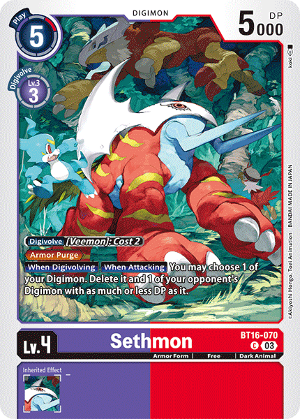 BT16-070, C, Sethmon