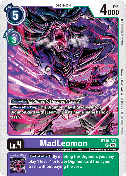 BT16-071, C, MadLeomon