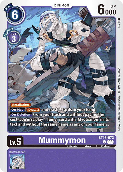 BT16-073, C, Mummymon