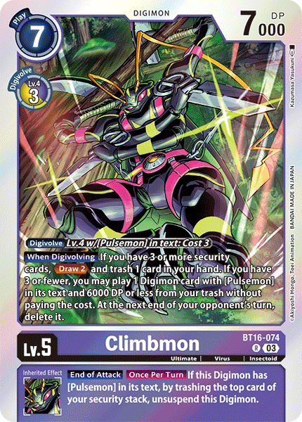 BT16-074, R, Climbmon