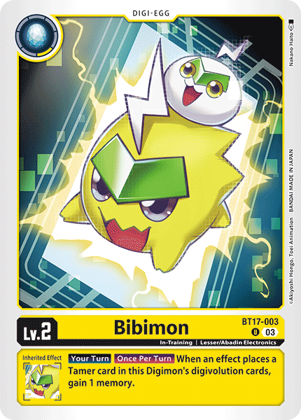 BT17-003, UC, Bibimon