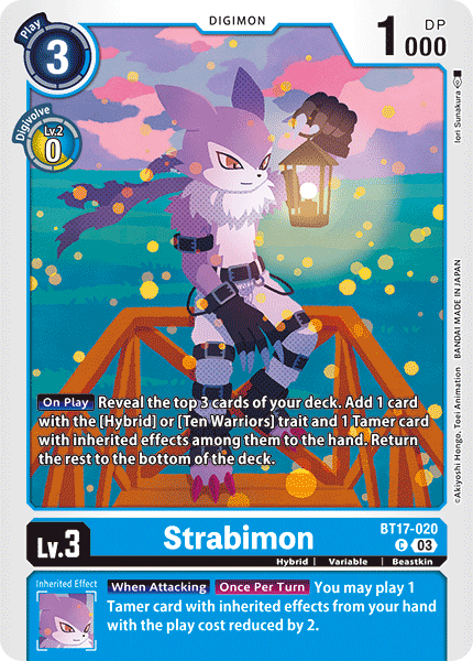 BT17-020, C, Strabimon